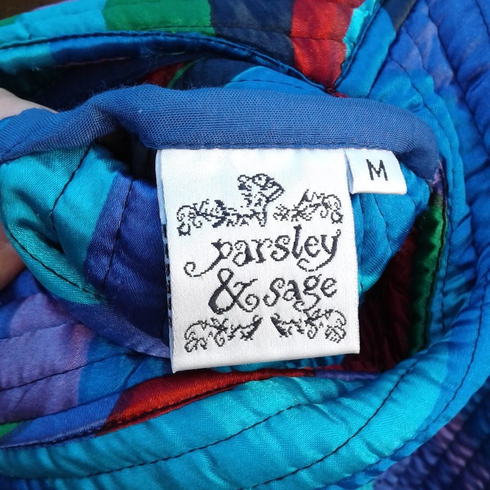 Vintage Rare Parsley & Sage reversible quilted jacket - Picture 5 of 7